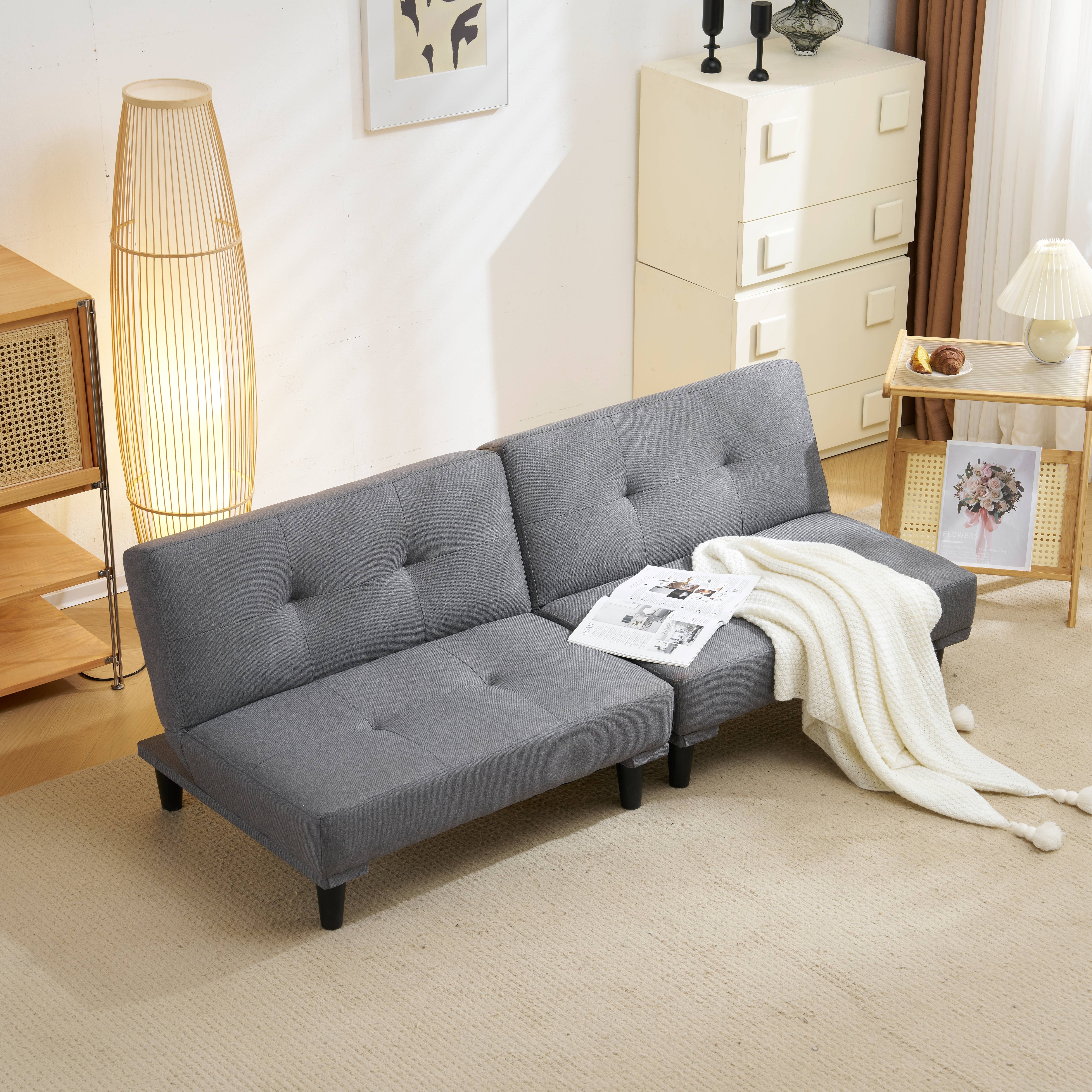 【国内出荷】ソファベッド ソファ ベッド 2人 リクライニングソファ 背もたれ3段階2