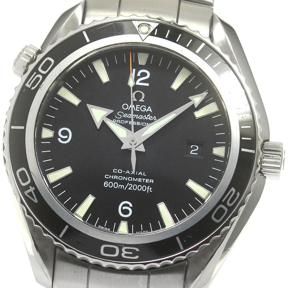 オメガ OMEGA 2200.50 シーマスター600 プラネットオーシャン 自動巻き メンズ 保証書付き_862236【中古】 426,200円