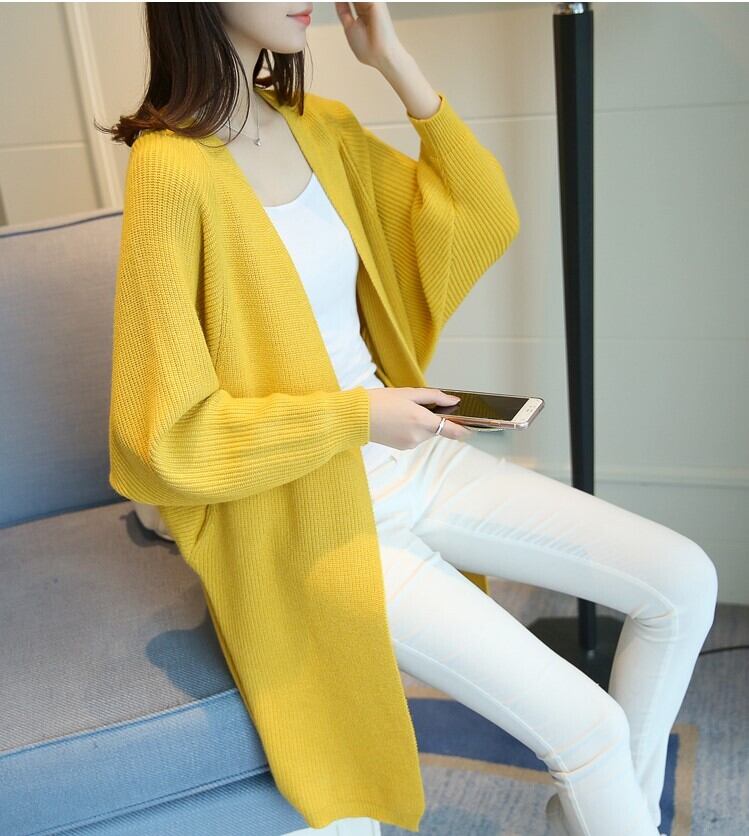 レディース カーディガン ロング 長袖 前開き ニット かわいい 大人可愛い きれいめ シンプル カジュアル おしゃれ かっこいい こなれ感 主役級 存在感 抜け感 db4056.jpg