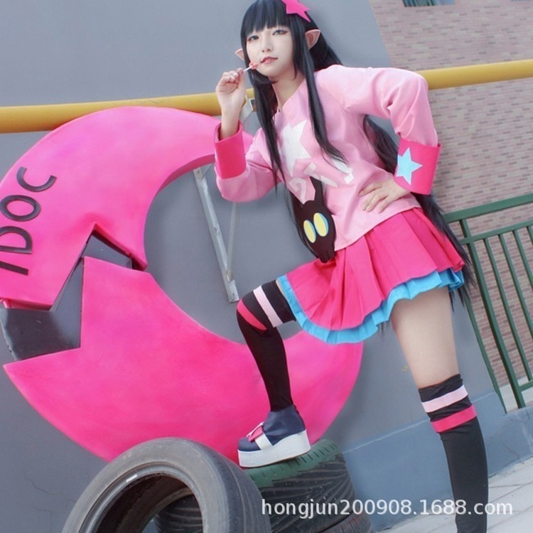 Kalie凹凸世界ケリーアニメ展コスプレ衣装演技服が舞台を演じる