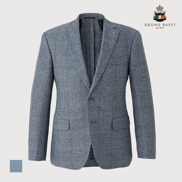 [BRUNO BAFFI] ベーシックチェックジャケット._MANFF3S2221