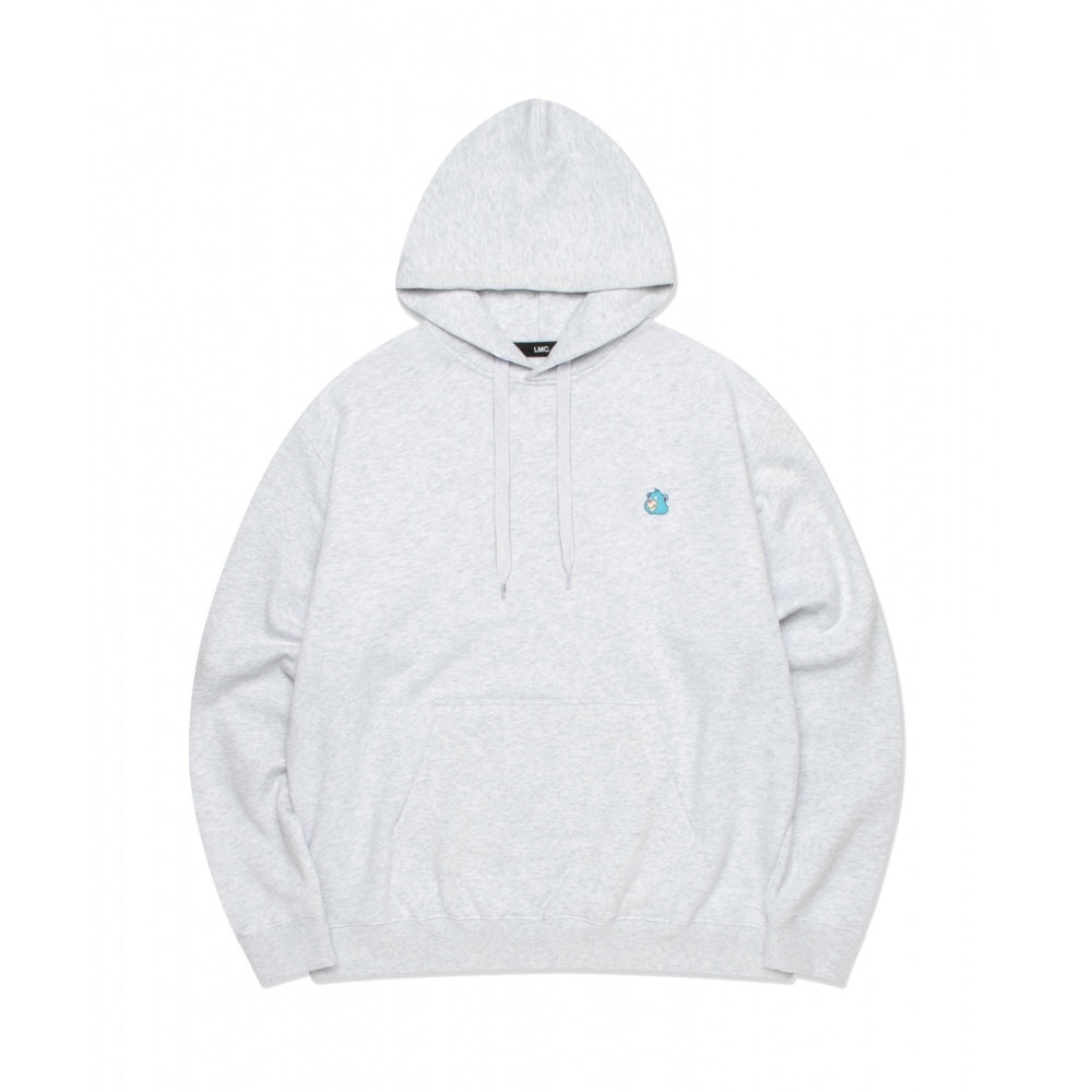 LMC EMB BEAR HOODIE ライトヘザーグレー