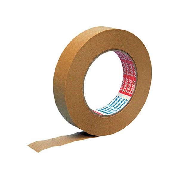 （まとめ）テサテープ クレープマスキングテープ 4341 25mmx50m 1巻[x5]