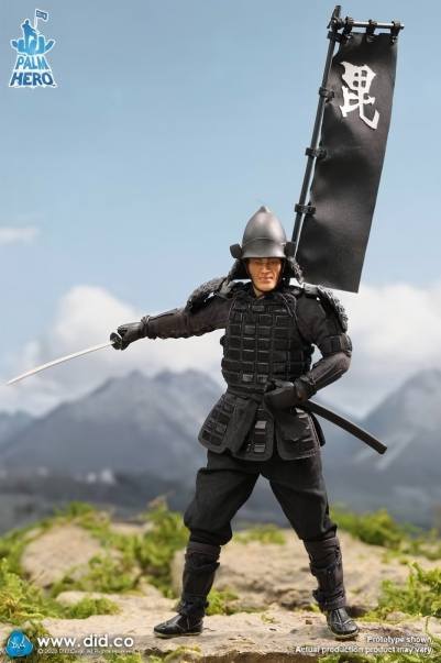 DID 日本小兵ブラックチーム 1/12 アクションフィギュア XJ80017A