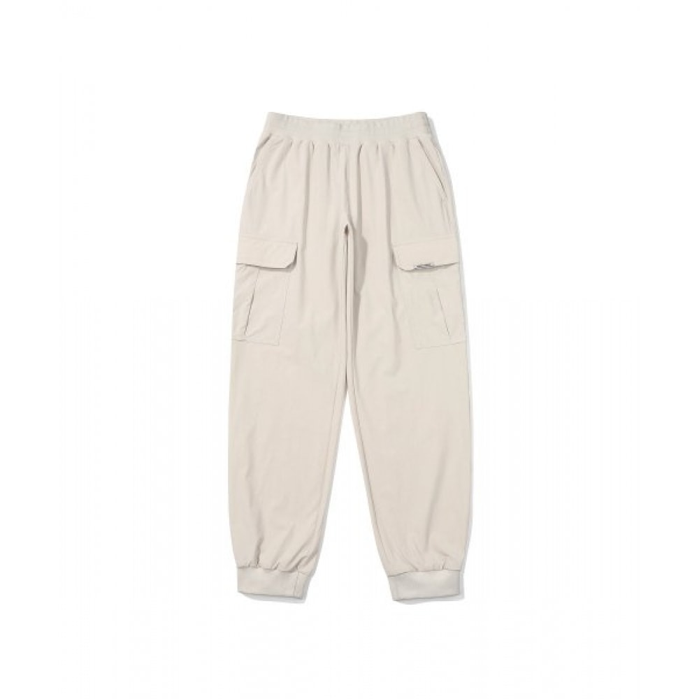 コダック IOS400 サマーカーゴジョガーパンツメンズアイボリー