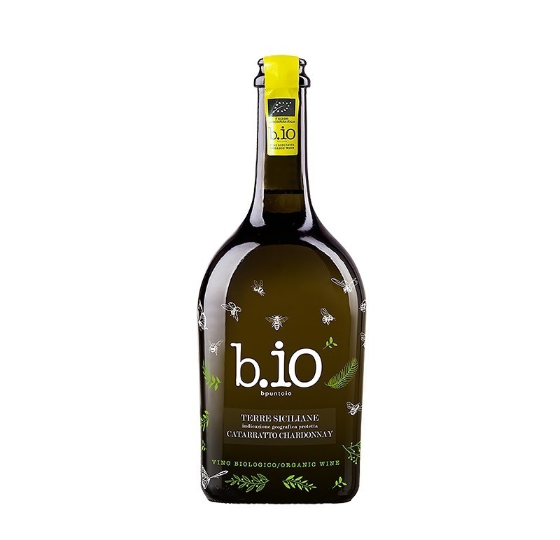 テッレチェヴィコ ビプントイオ カタラット シャルドネ 750ml6本［白/辛口/イタリア/シチリア]【本州(一部地域を除く)は送料無料】【モンテ物産】