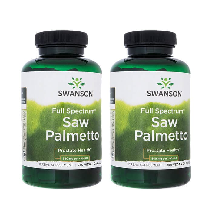 スワンソン ソーパルメット 540mg 250錠 2本 SawPalmetto　海外発送 日時指定不可 ヤマト国際便発送