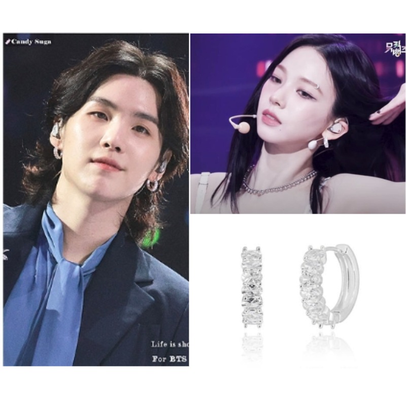 【BTSシュガー,Aespaカリナ着用】 Horizon Earrings