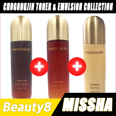 1+1+1チョゴンジン(初拱辰) トナー＆エマルジョン　組み合わせ自由な3本企画