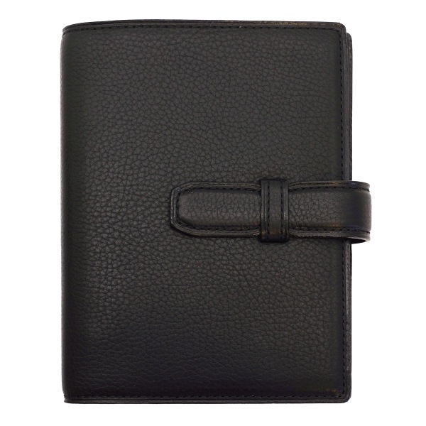 オールリネアヴァスカボックス ミニ6 ベルト システム手帳 16mm【ブラック】 116-1