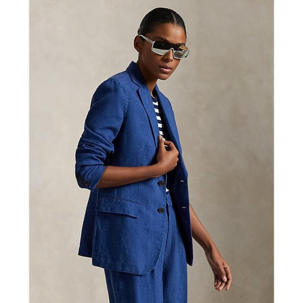 ポロラルフローレン女性用リネンブレザー (WMPOOTWN5V20307400)