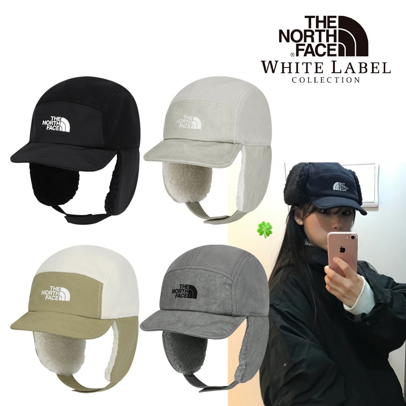 NE3CR59 FLEECE EARMUFF CAP フリース イヤーマフ 耳当て付き 防寒 保温 調整可能 風よけ 軽量 ユニセックス 手洗いOK ふわふわ 反射ロゴ 暖か 防風 快適 デイリー 安