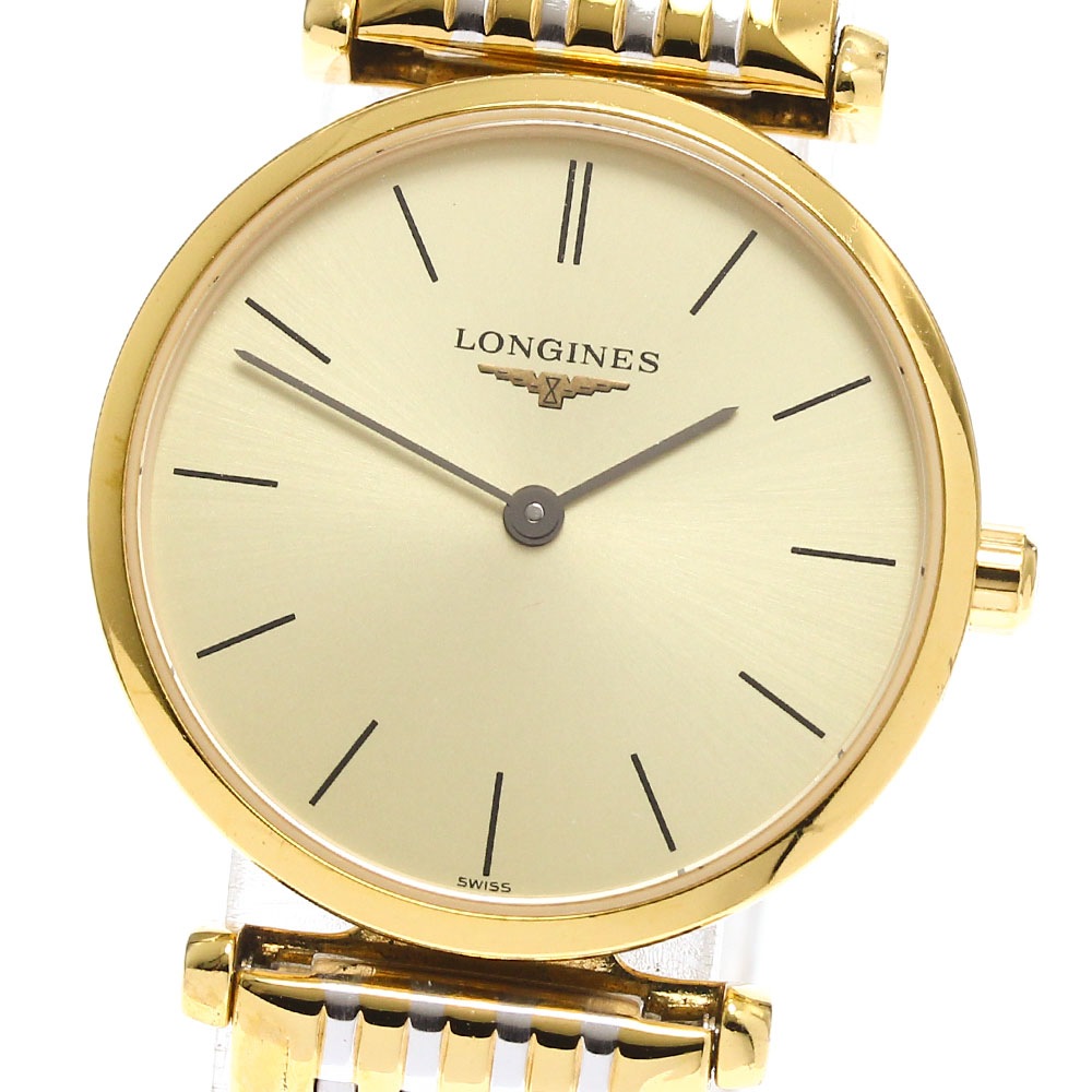 ロンジン LONGINES L4.209.2 グランドクラシック クォーツ レディース _901316【中古】
