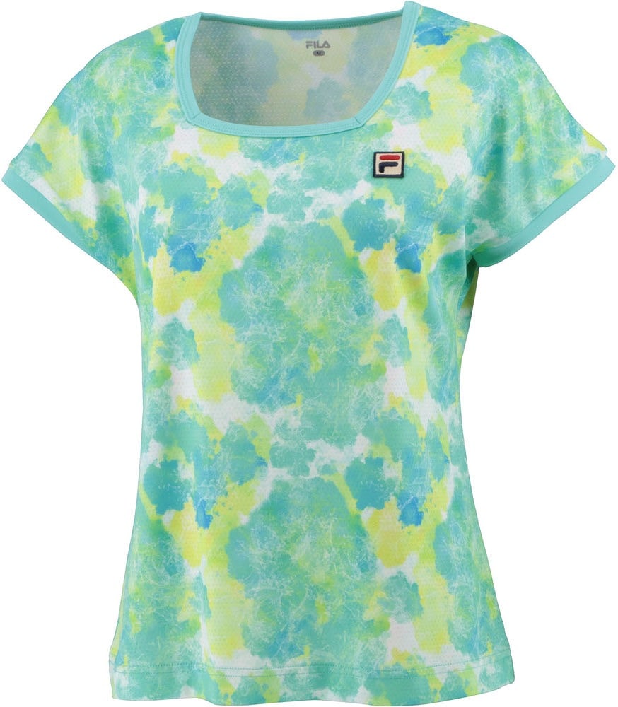FILA(フィラ) FIL-VL2622-27-M レディース ゲームシャツ（ミント・サイズ：M） FILVL262227M