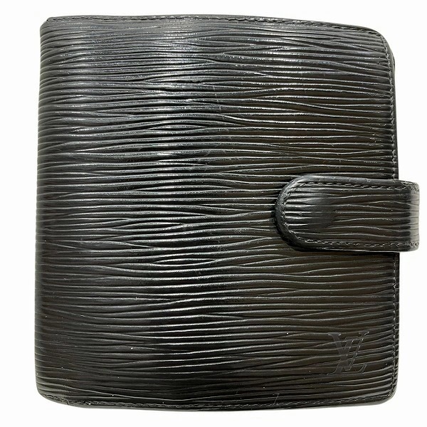 ルイヴィトン ポルトビエコンパクト M63552 2つ折り財布 メンズ【中古】