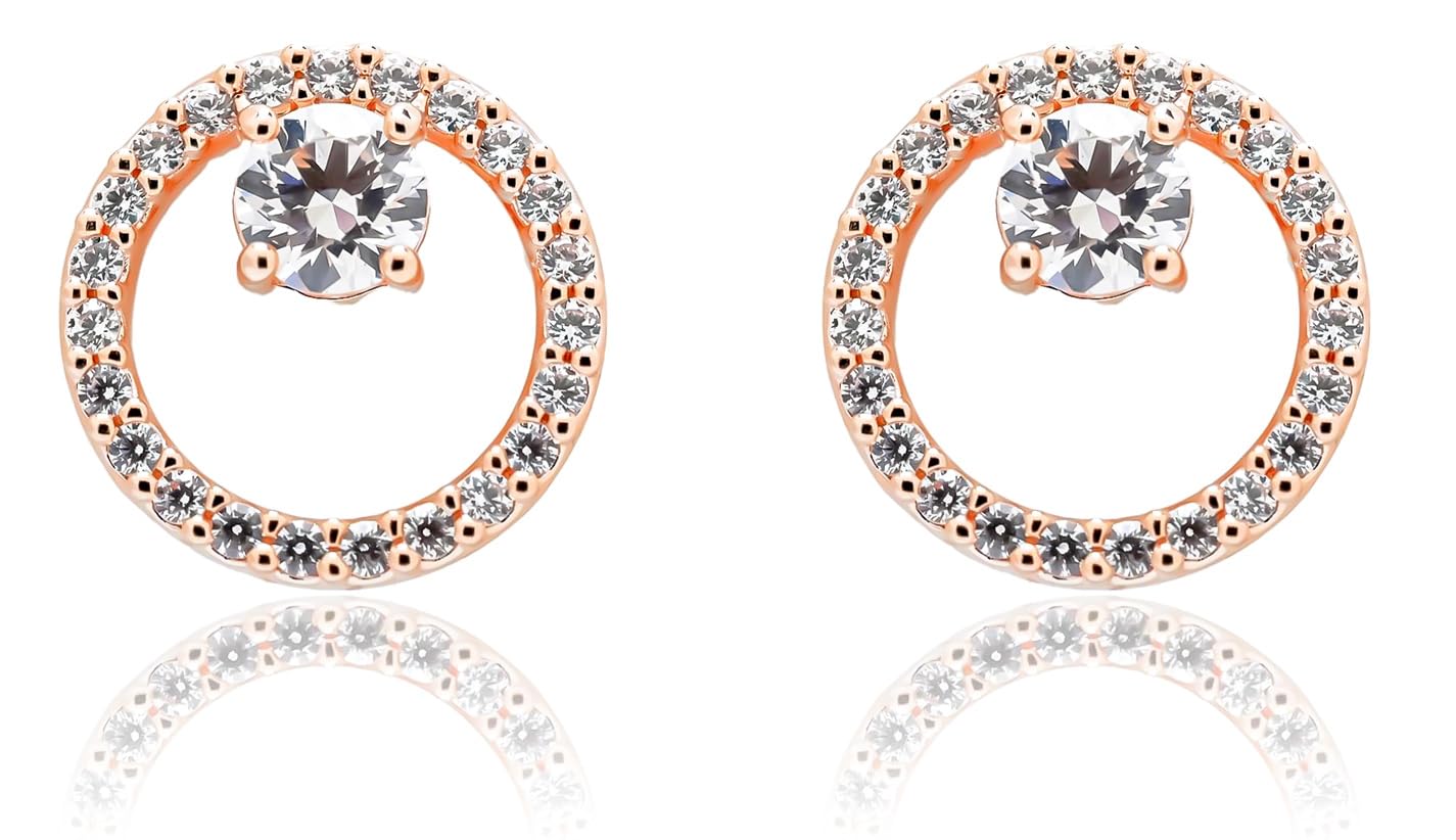 スワロフスキー ピアス Constella コンステラ スタッドピアス クリア ローズゴールド レディース 5692263 ジュエリー [並行輸入品]