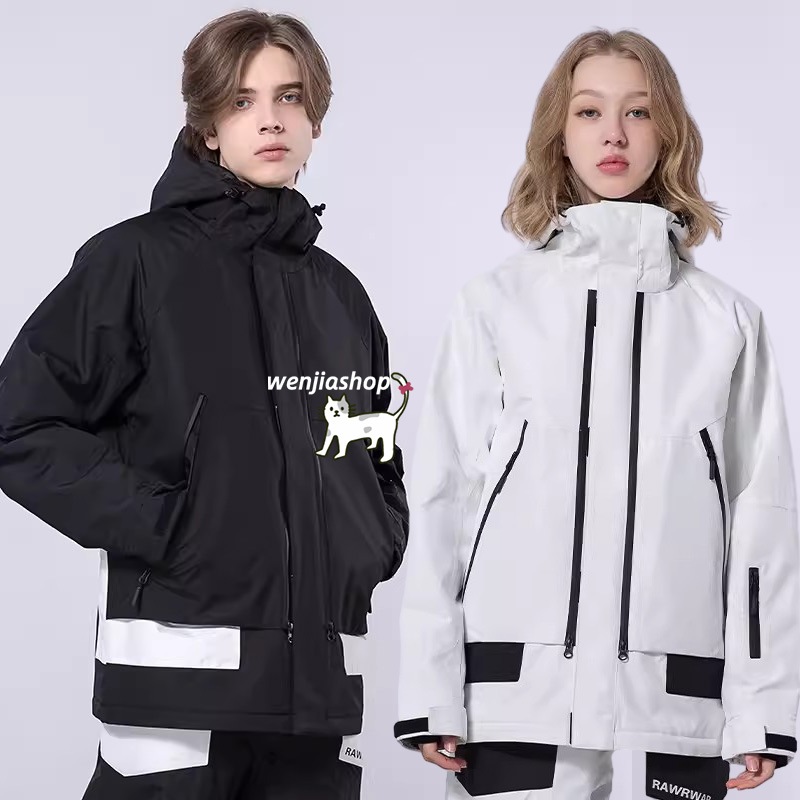 スノーボードウェア ジャケット アウター 単品 メンズ レディース 男女兼用 トップス スノボウェア スノーウェア スキーウェア スノボーウェア 韓国風 防水 保温防雪防水防寒