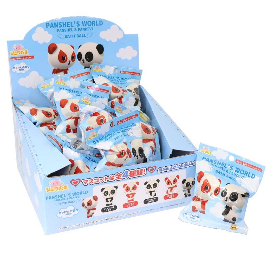 パンシェル 入浴剤 バスボール 全4種24個入セット キャラクター グッズ