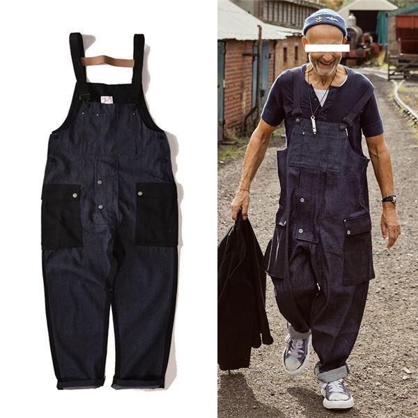 サロペット メンズ オーバーオール サロペットデニムパンツ ジーンズ ズボン スウェット サルエルパンツ ゆったり おしゃれ 春夏秋 送料無料