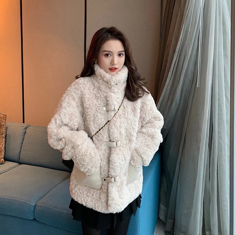 フリースジャケット レディース ジャケット 冬 アウター モコモコ 暖かい アウター 防寒 ボアジャケット ブルゾン 厚手