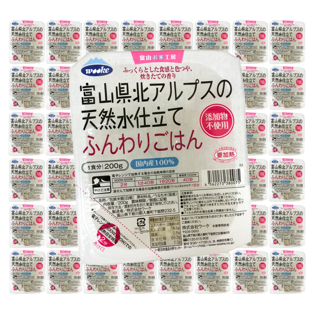 ご飯 パック レンジ レトルト ごはん 200g3食 16袋セット 計48食分 電子レンジ