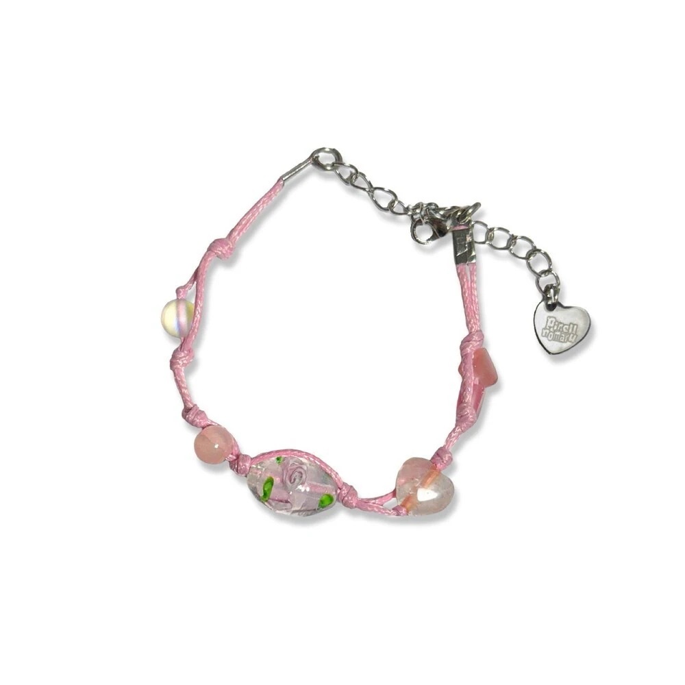PINCUNOMARU Rose pink bracelet