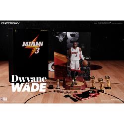 【新品/在庫あり】[エンターベイ] リアルマスターピース NBAコレクション ドウェインウェイド 1/6 コレクティブル フィギュア