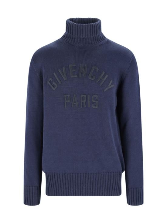 GIVENCHY Men Sweatshirts BM90VZ4YNM499 Blue