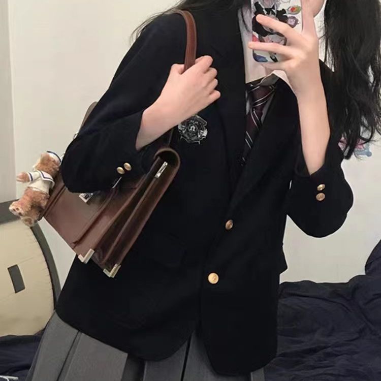 女性のためのオリジナルのファッション Jk 制服スーツ新しい本物のカレッジスタイル魔法の寺院のスーツジャケット 5,022円