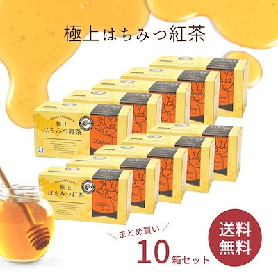 Qoo10] ラクシュミー はちみつ紅茶 極上はちみつ紅茶 25袋入