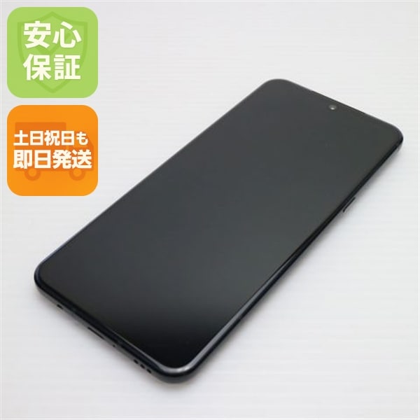 超美品 L-51A LG V60 ThinQ 5G ザ ブラック 白ロム 41