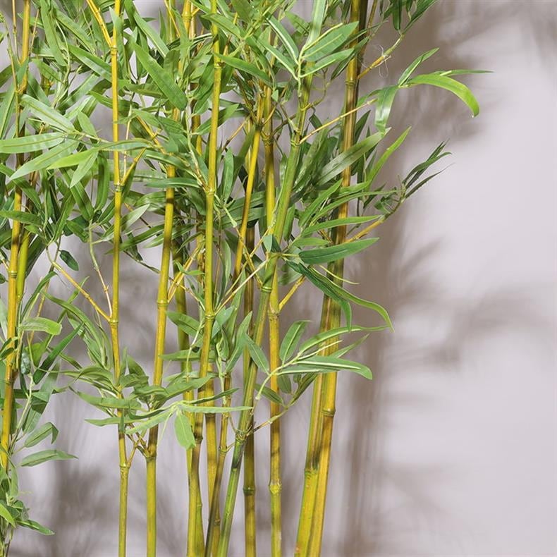 天然竹とフェイク笹のハイブリッド フェイクグリーン 超リアル 竹５本セット おすすめ Artificial Bamboo