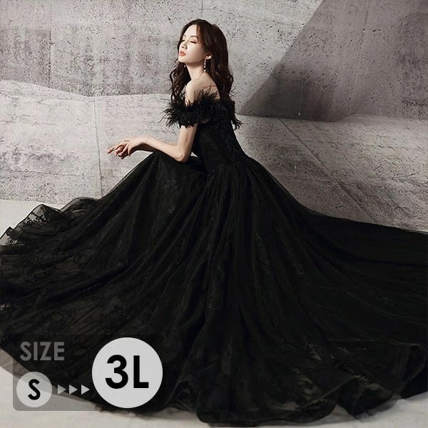 ドレス 大人 ピアノ 発表会 ロングドレス 演奏会 演奏会用ドレス ピアノ発表会 黒 結婚式 高校生 パーティードレス 演奏会ドレス 大きいサイズ 母親 コンクール イブニングドレス ロング オフショ