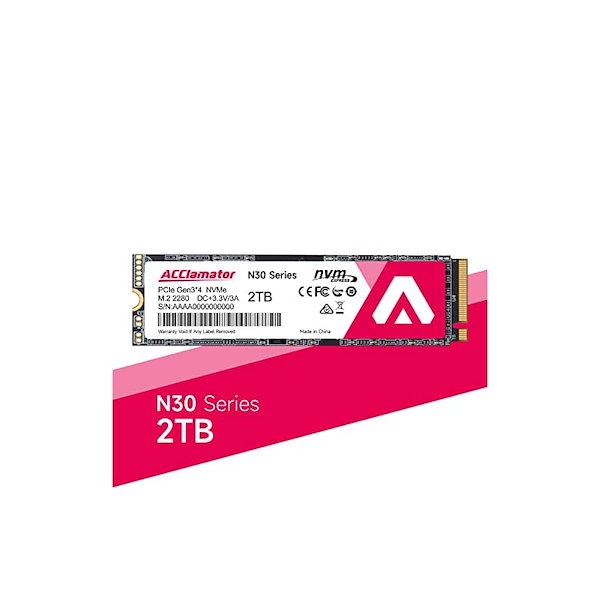 Qoo10] Acclamator SSD 2TB 内