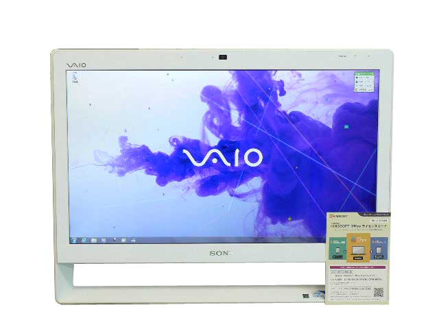 ソニー デスクトップ i5 8GB 2TB ブルーレイマルチ Win7 地デジ