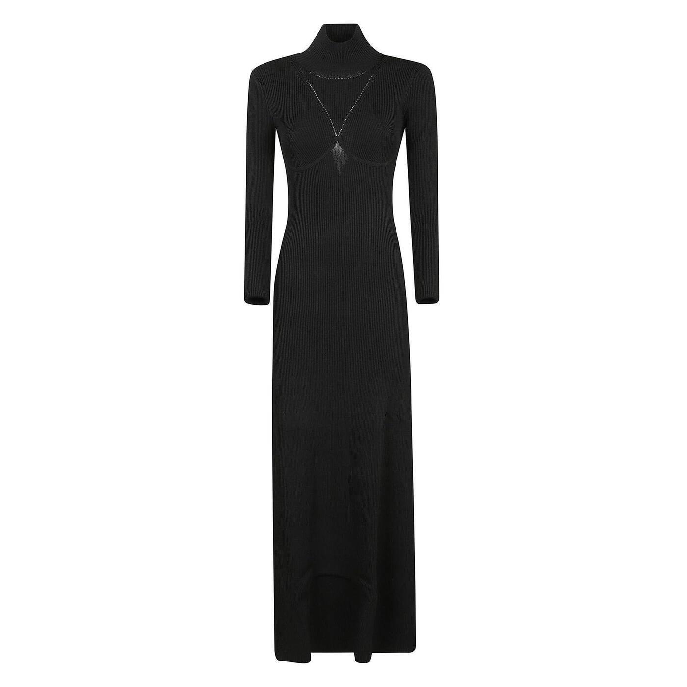 R24F2118VN BLK ブラック 秋冬2024 ドレス レディース ia