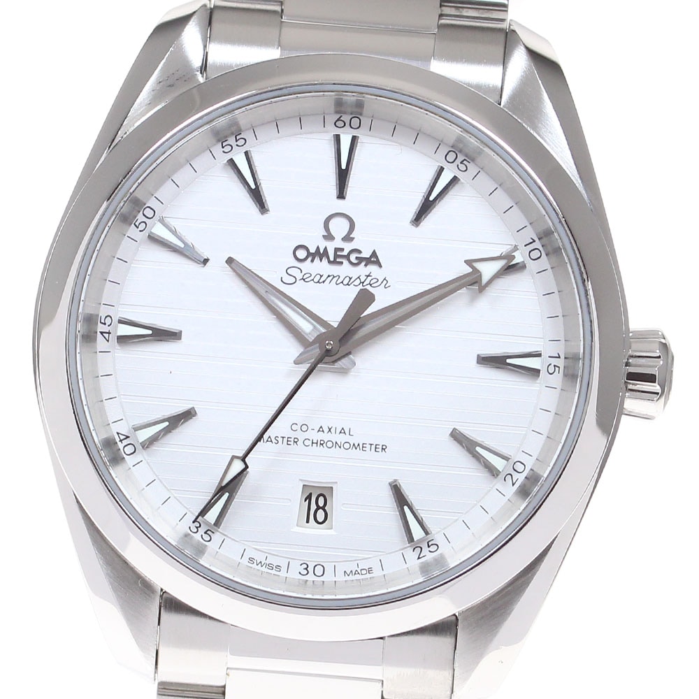 オメガ OMEGA 220.10.38.20.02.001 シーマスター アクアテラ コーアクシャル 自動巻き メンズ 良品 箱・保証書付き_848585【中古】
