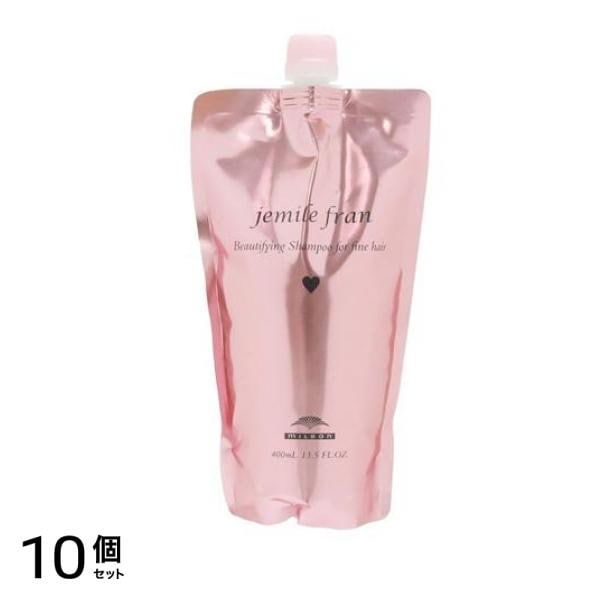 ジェミールフラン シャンプーH ハート 詰め替え用 400mL 10個セット 17,534円