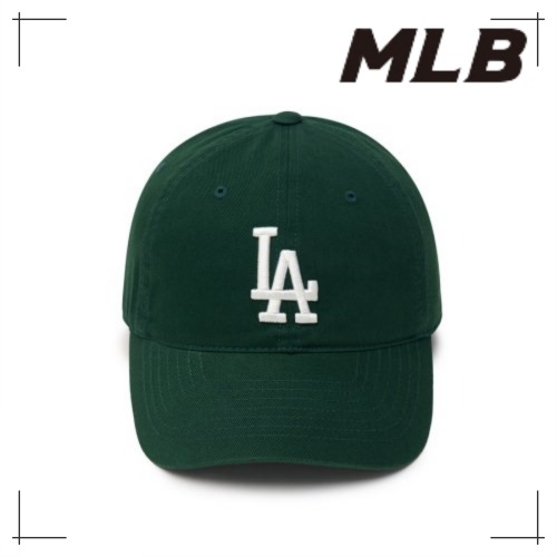 MLB公式正規品 キャップ Ace Unstruck Ball Cap LA (Green)