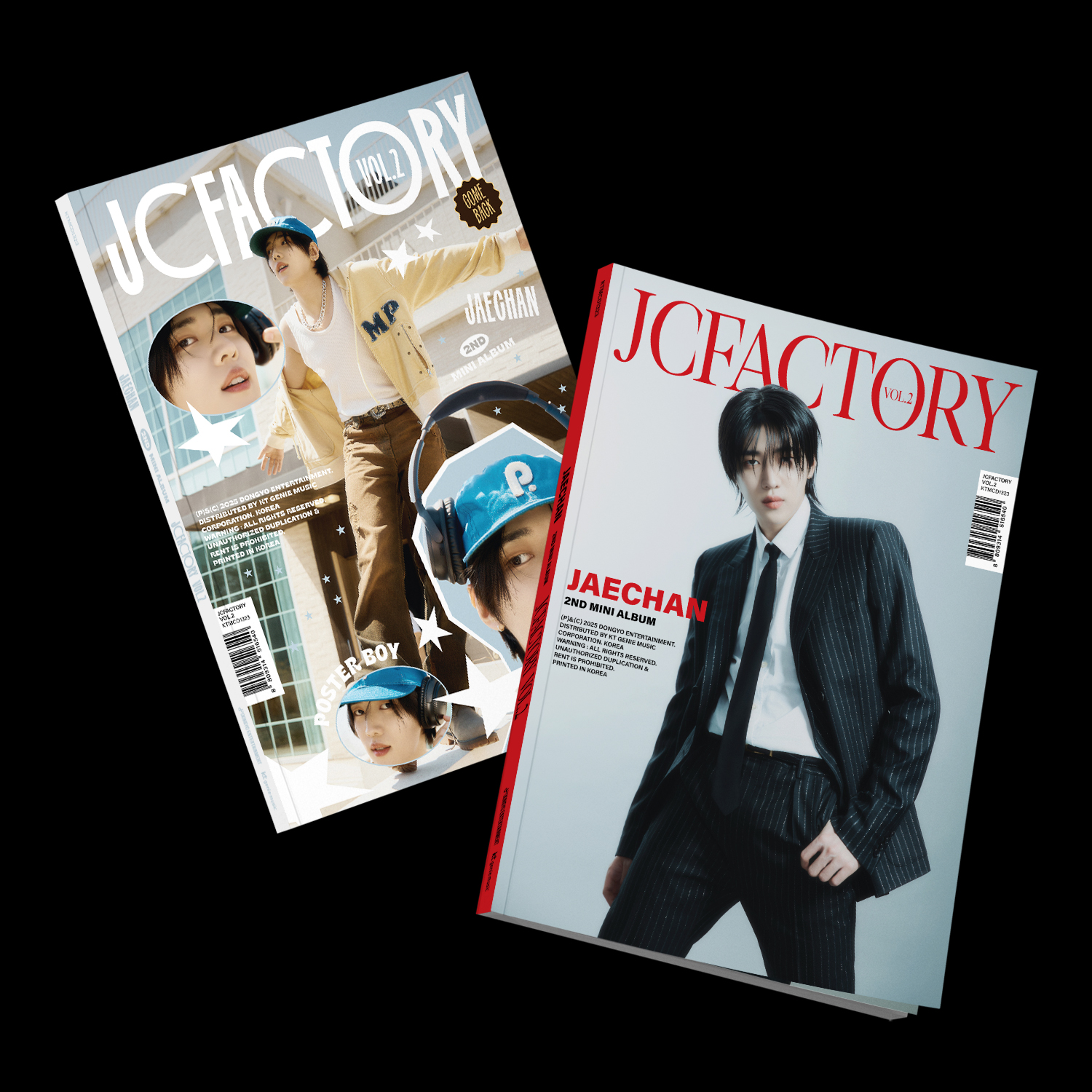 2種セット JAECHAN 2nd Mini Album JCFACTORY vol.2
