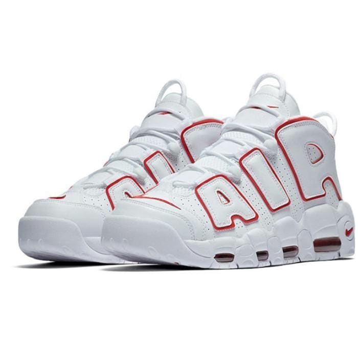 最短翌日お届け!AIR MORE UPTEMPO 96 モアアップテンポ 96 ホワイト レッド 921948-102 モアテン スニーカー Qoo10