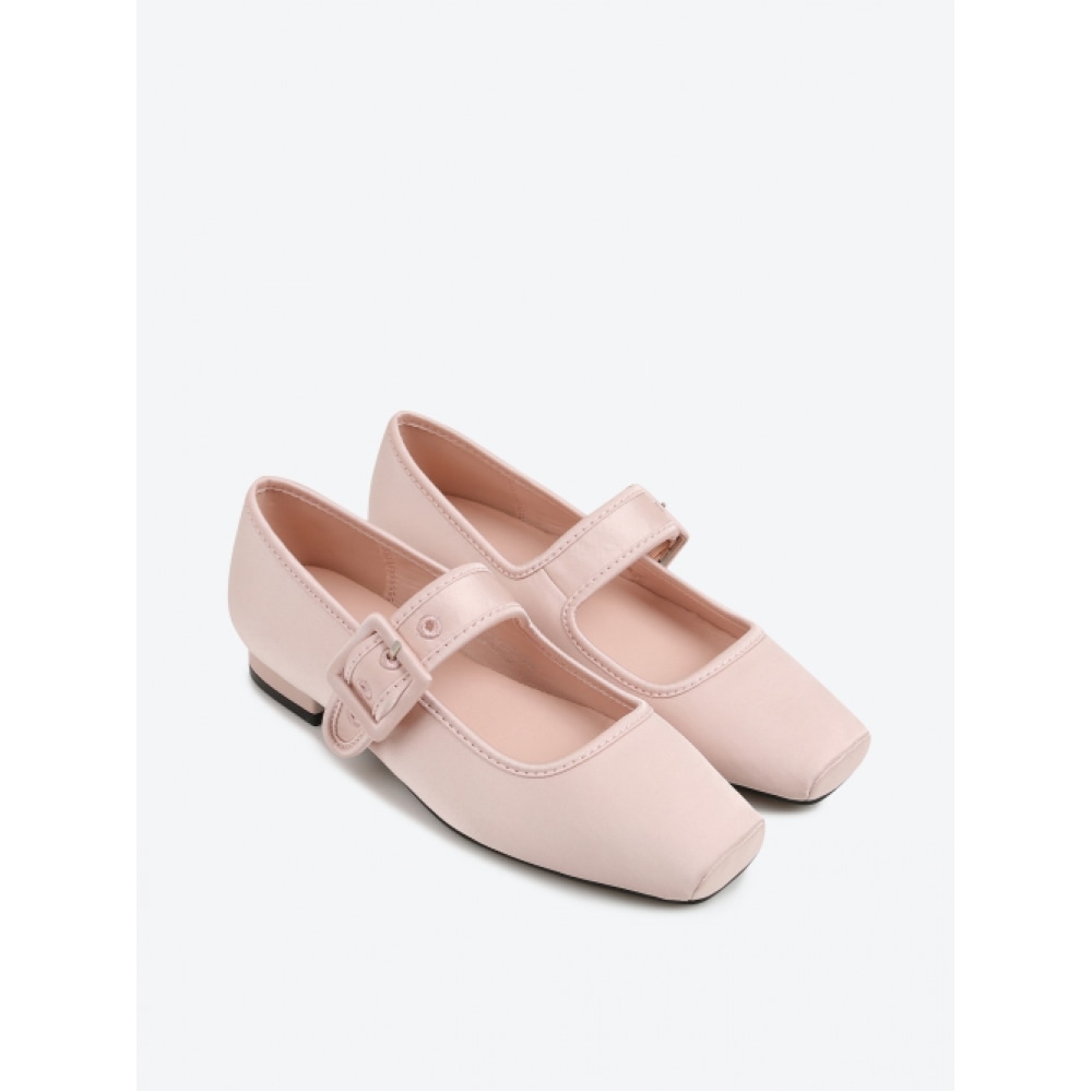 SHOOPEN スクエアトゥアイレットメリージェーン 2.0 HPWWFFA306