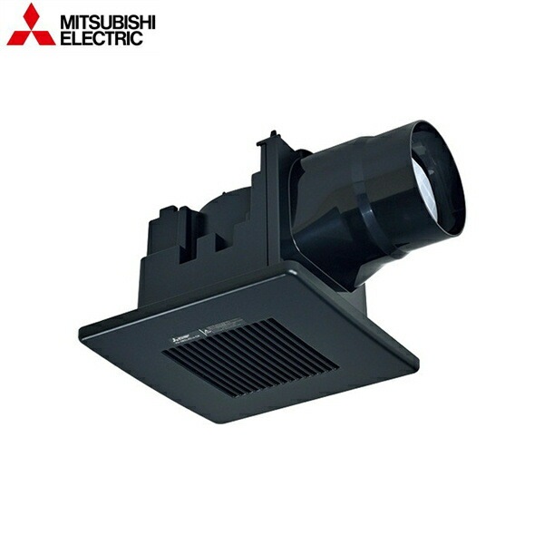 VD-08ZLXC14-CK ダクト用換気扇 天井埋込形 低騒音形 「へやてんECO(エコ)」 マットブラック