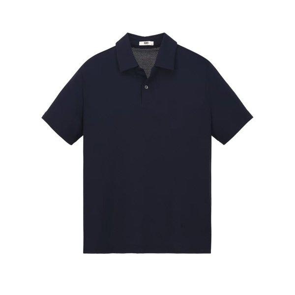 [26SS] ネイビーマイクロテクスチャTシャツ（DMTS6B008N2）