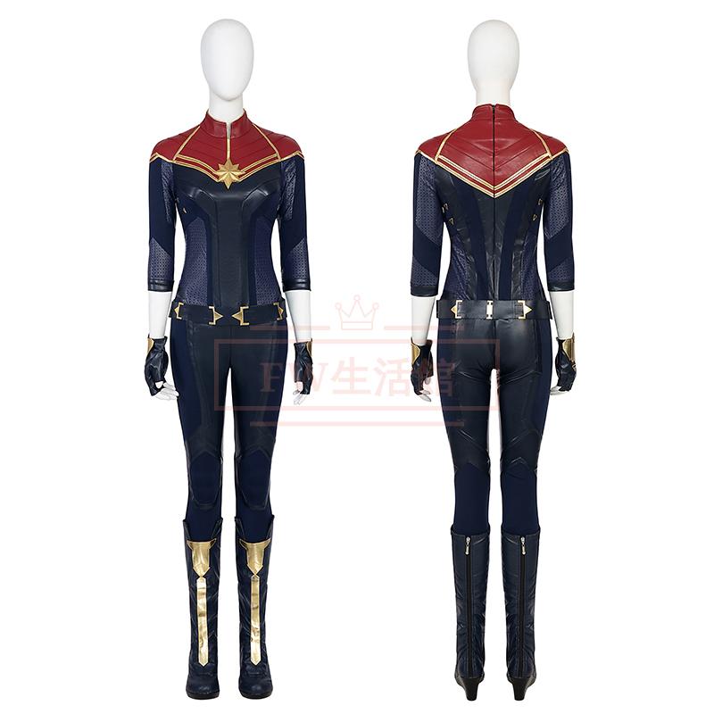キャプテン マーベル コスプレ 衣装 キャプテン マーベル マーベル アニメ 映画 ゲーム コスチューム オ ハロウィン cosplay 変装