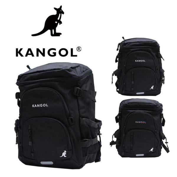 KANGOL カンゴール Legend3 250-1521 スクエアリュックサック バックパック ボックス型 31L リュック PC収納 通学 学生 部活 人気