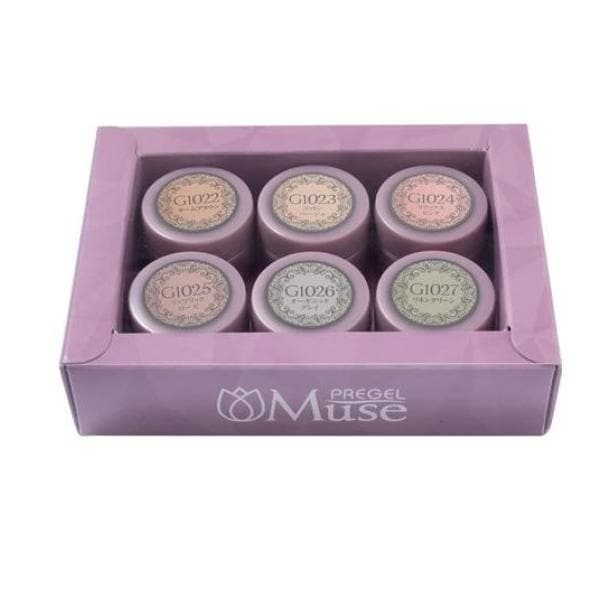 PREGEL(プリジェル) ミューズ ナチュラルシリーズ 6色セット