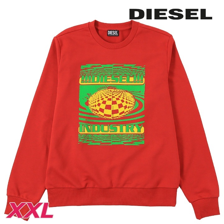 長袖スウェットシャツ トレーナー メンズ S-GINN-K28 グラフィックプリント レギュラーフィット die-m-t-f8-1hx