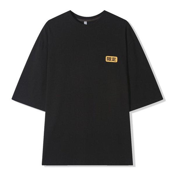 メンズ夏カジュアルモンキーバイク半袖Tシャツ AC-TSH-Q068-ブラック