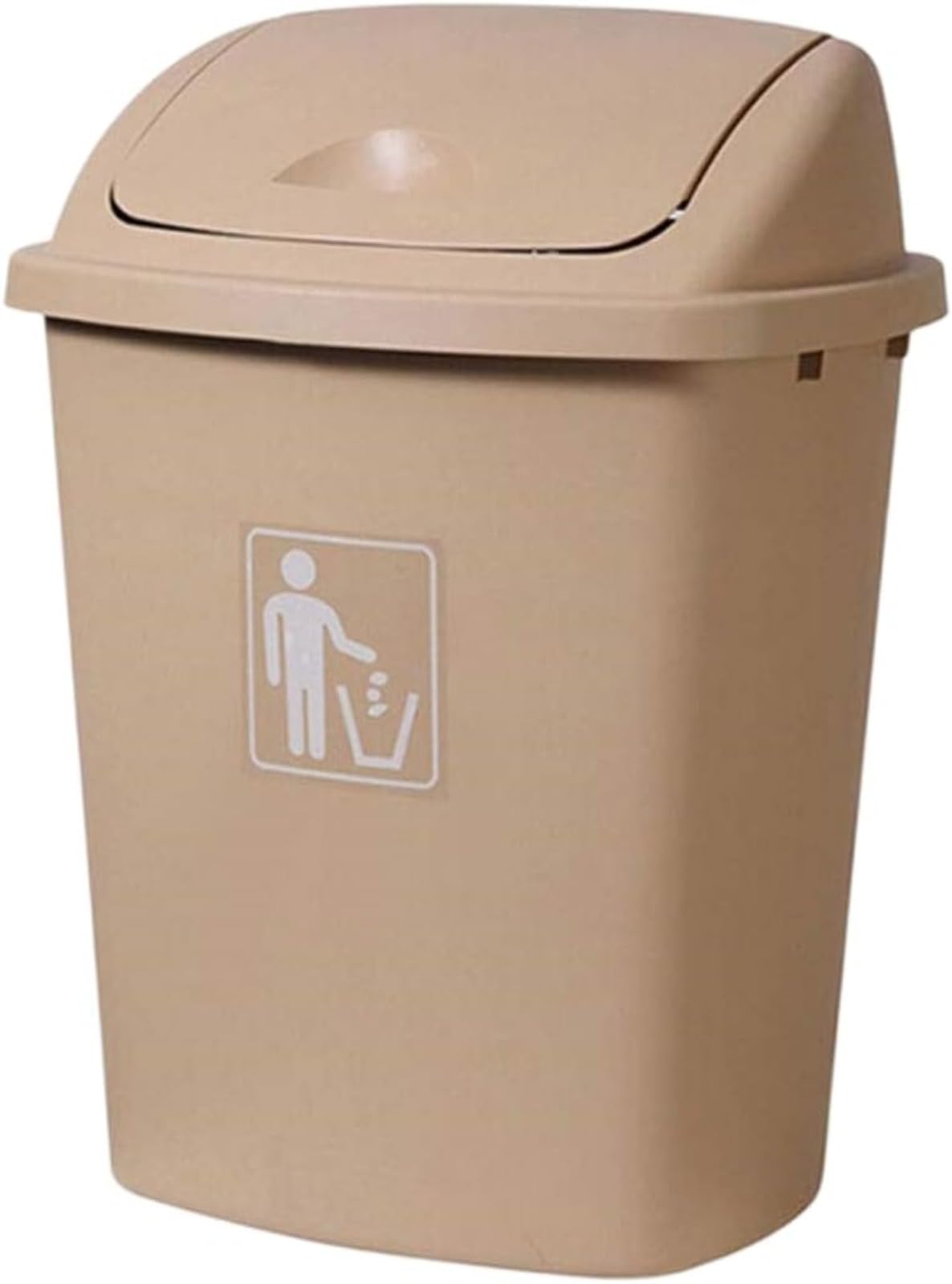 ゴミ箱 ふた付き ごみ箱 屋外 ダストボックス 垃圾桶 業務用 厨房用 大型 おしゃれ 大容量 防臭 スリム プラスチック スイングカバー 便利 庭のゴミ箱 多機能 蓋付き 耐久性のある 洗える 屋内